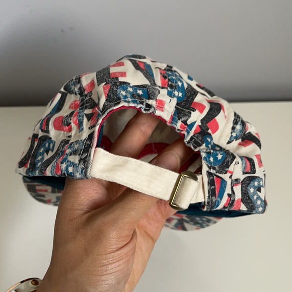 Retro Style USA 5-Panel Adjustable Hat - Picture 3 of 5